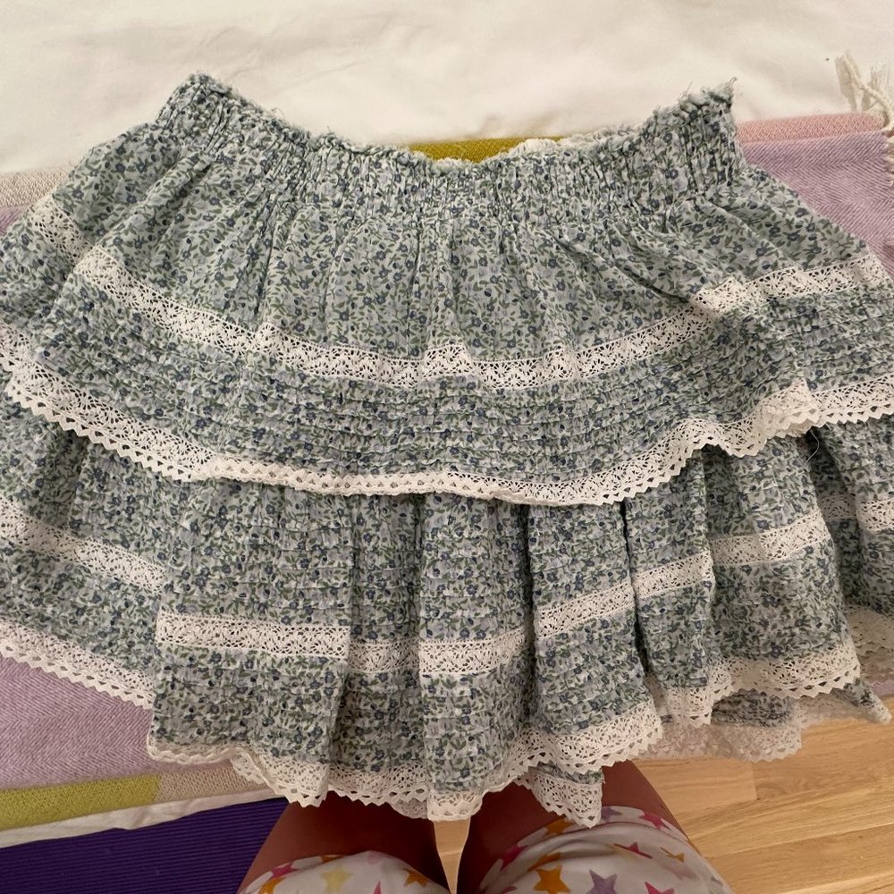 Aerie Ruffle Skirt
